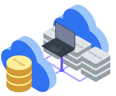 Cloud Native Massively Parallel Processing (MPP) for performing adhoc queries